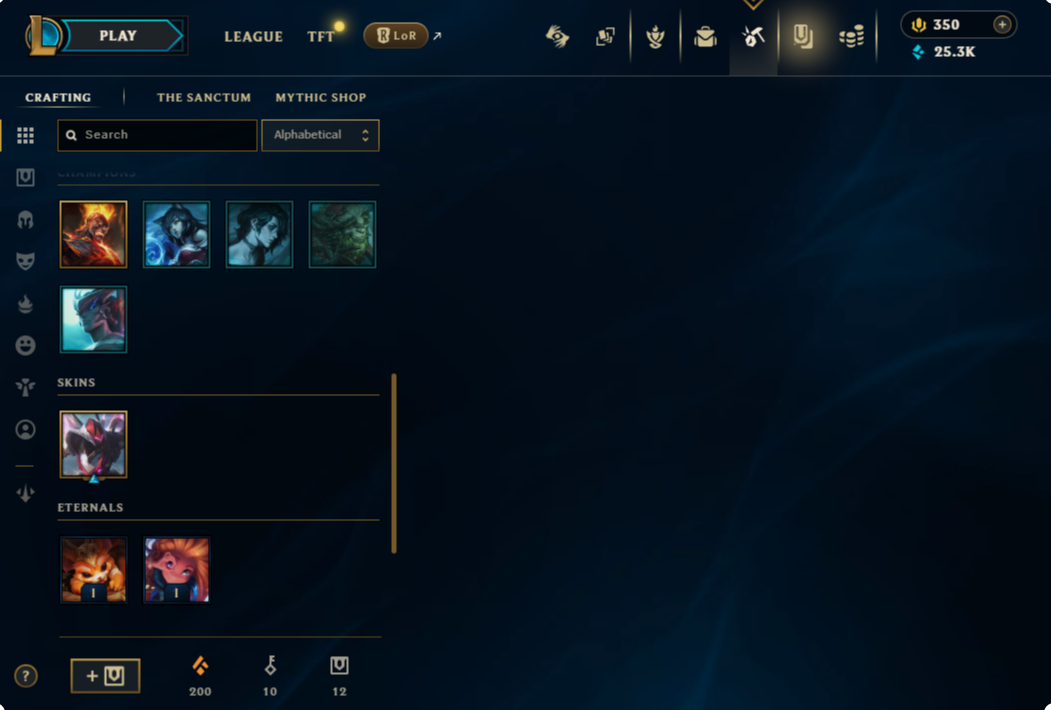 EUW 🔥 HANDMADE RANKED READY SMURF 💎 25-40K BE IN LOOT
