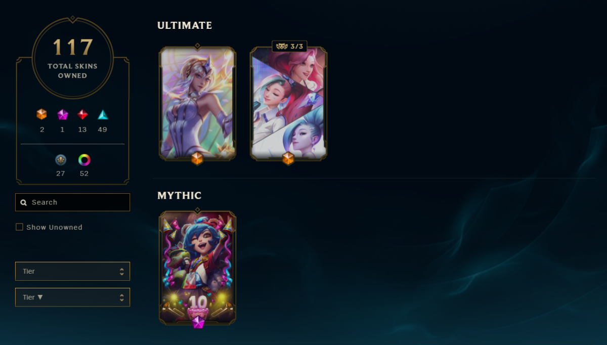 NA ] PAX TF 145 CHAMPIONS 970 SKINS 228 EMOTES 1196 ICONS 113 WARDS 475 CHROMAS 226 LEVELS D4 MMR FOR SOLO/FLEX