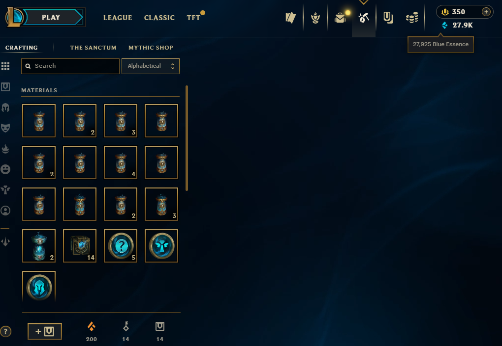 ⚡ 【 EUW 】 ⸱ Gold IV  ⚡ | Hand - ( leveled + Boosted ✌️ ) | Unverified ✅ | 27925 BE 💵 | 350 RP 💰 | Untouched-Loot 🔒 |Check Description 🔰