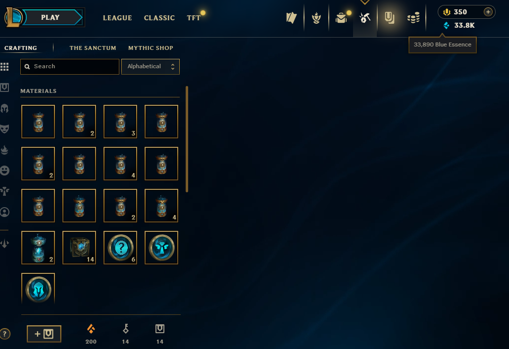 ⚡ 【 EUW 】 ⸱ Iron IV 5% WR +20Games ⚡ | Hand - ( leveled + De-ranked ✌️ ) | Unverified ✅ | 33890 BE 💵 | 350 RP 💰 | Untouched-Loot 🔒 | Check Description 🔰