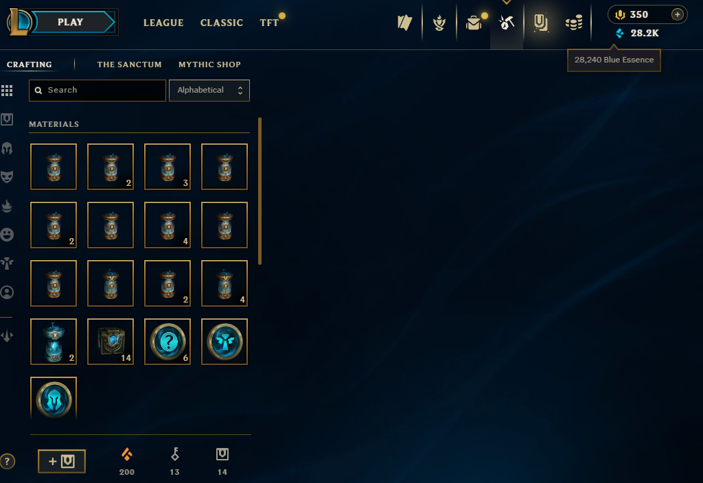 ⚡ 【 EUW 】 ⸱ Iron IV 4.8% WR +21Games ⚡ | Hand - ( leveled + De-ranked ✌️ ) | Unverified ✅ | 28240 BE 💵 | 350 RP 💰 | Untouched-Loot 🔒 | Check Description 🔰