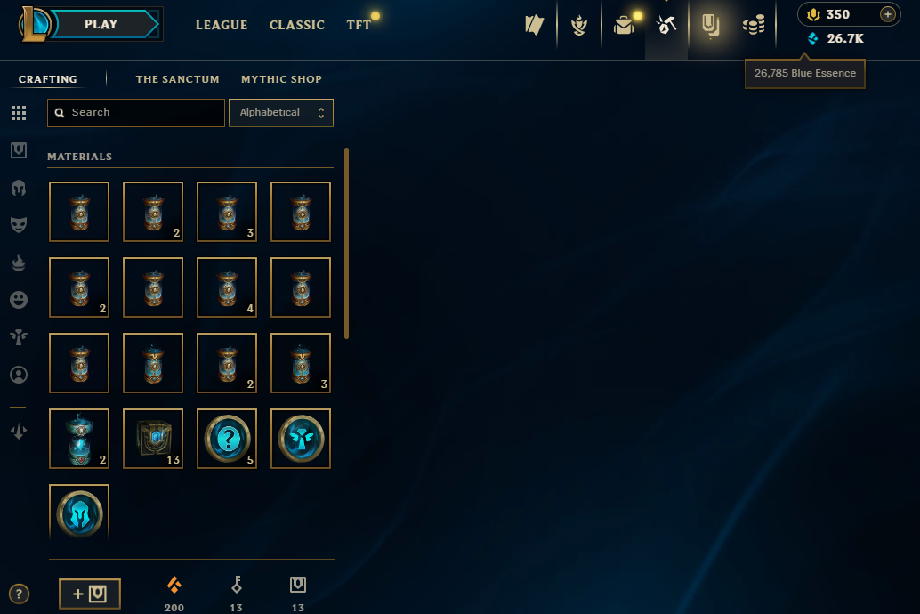 ⚡ 【 EUW 】 ⸱ Iron IV 0% WR +19Games ⚡ | Hand - ( leveled + De-ranked ✌️ ) | Unverified ✅ | 26785 BE 💵 | 350 RP 💰 | Untouched-Loot 🔒 | Check Description 🔰