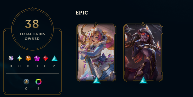 EUNE|Platinum 4 ( 1/5 Placements)+50 LP Per Win|Emerald 2 MMR|Cafe Cuties Gwen & Poppy,NightBringer Lillia & More|Name  Changeable|Instant Full Ownership