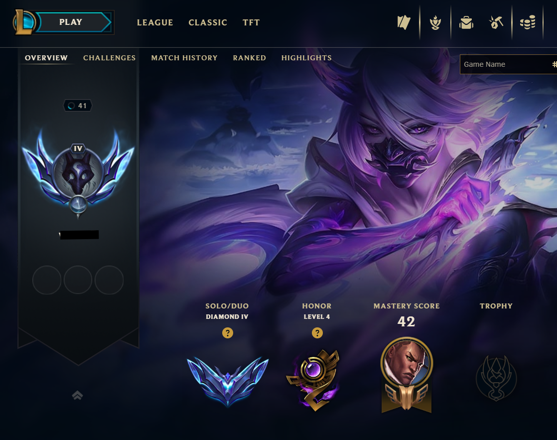 EUW|DIAMOND 4 (19Wins)+30 LP PER WIN|Master/D1 MMR|Spirit Blossom Akali,Ig Kai'sa |Name Changeable |Unverified|Handleveled & Full Recovery info|Instant Delivery