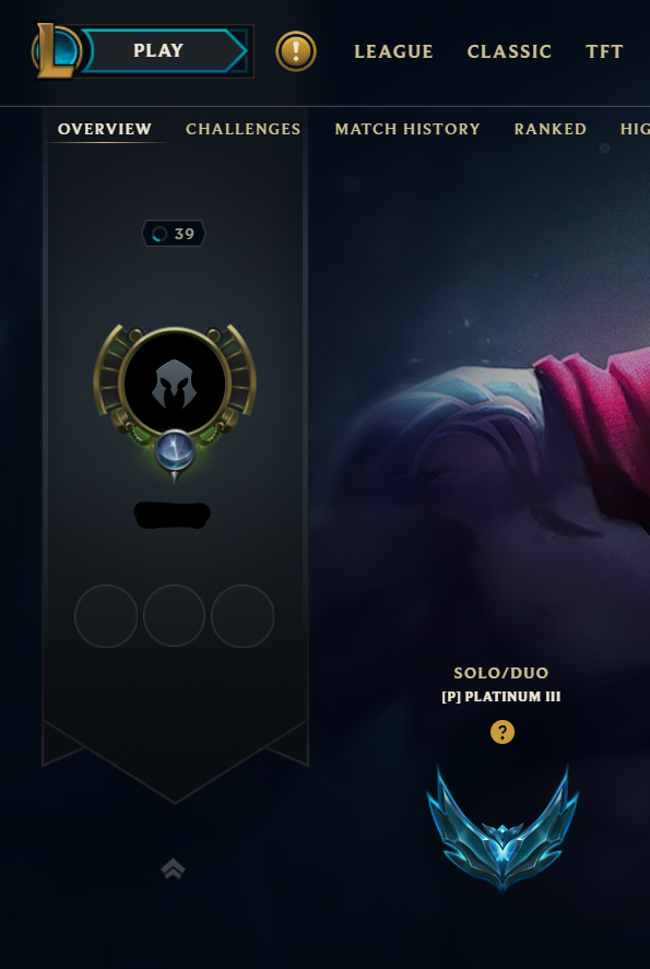 EUW|Platinum 3(2/5 Placements)+50 LP Per Win|20K BE+Soul Fighter Samira,Sentinel Vayne|Handleveled &Full Recovery|Instant Ownership-Lifetime Warranty