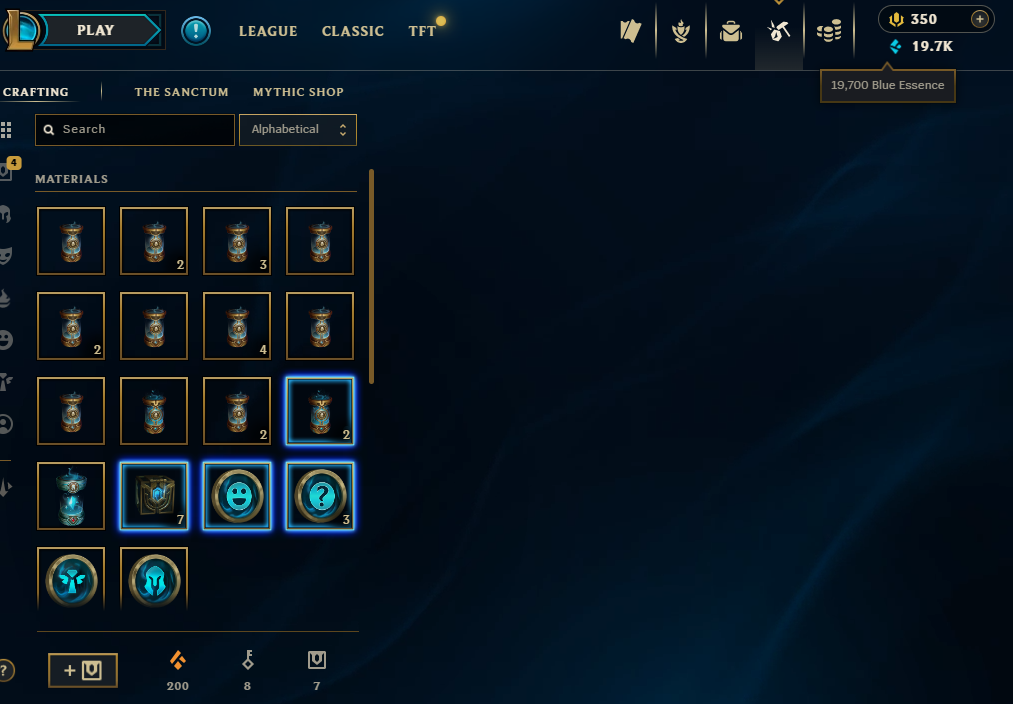 ⚡ 【 OCE 】 ⸱ Iron IV 0% WR +20Games ⚡ | Hand - ( leveled + De-ranked ✌️ ) | Unverified ✅ | 19700 BE 💵 | 350 RP 💰 | Untouched-Loot 🔒 | Check Description 🔰