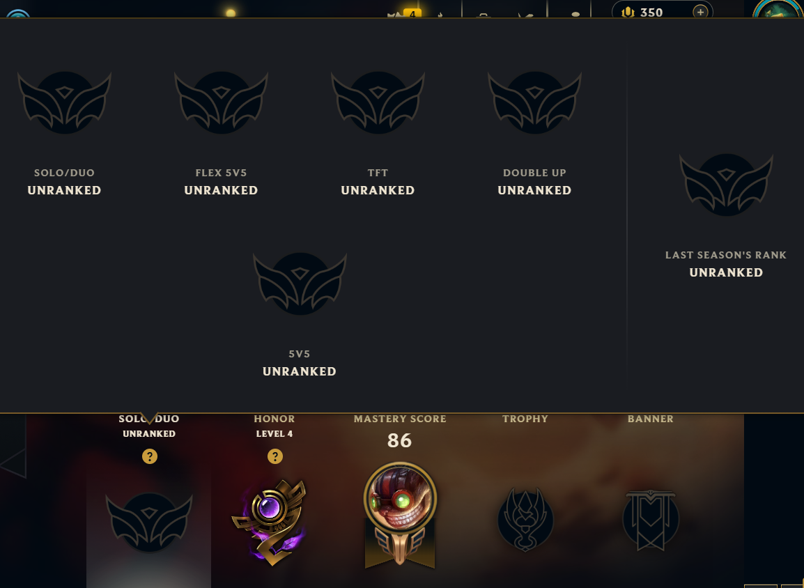 ⚡ 【 NA】 ⸱ HAND-LEVELED LVL30 High MMR 2700 🎉 100% WR ⚡ | ( Ranked Ready +10 QP ✌️ ) Unverified ✅ | 30980  BE 💵 | 350 RP 💰| Untouched-Loot 🔒 |