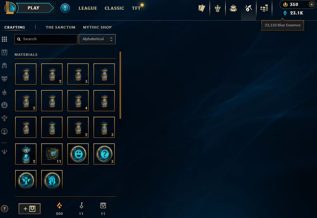 ⚡ 【 ME 】 ⸱ Iron IV 23.8% WR +42Games ⚡ | Hand - ( leveled + De-ranked ✌️ ) | Unverified ✅ | 23119 BE 💵 | 350 RP 💰 | Untouched-Loot 🔒 | Check Description 🔰