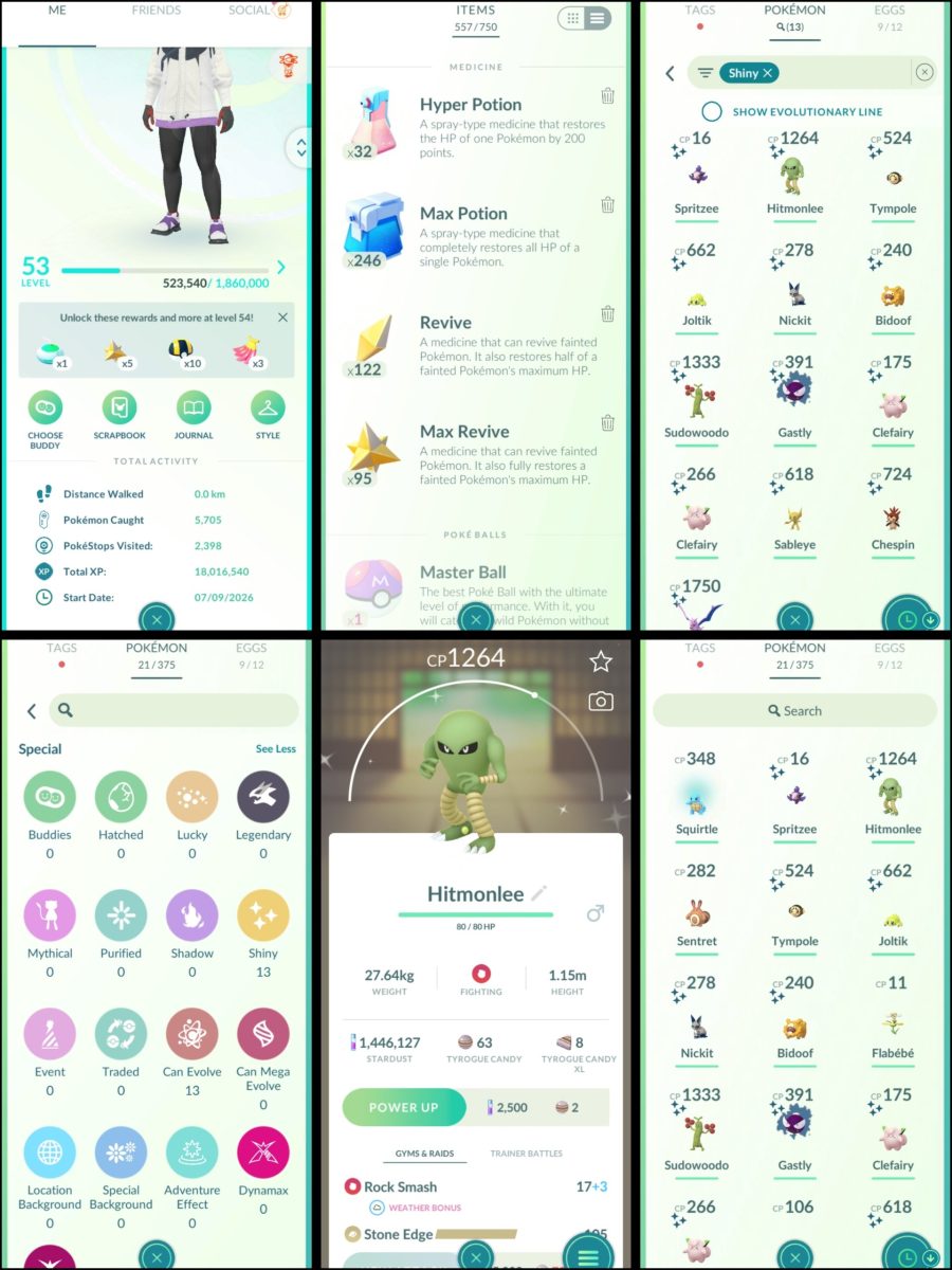 53+ XP 🤍 1.44M+ STARDUST 🤍 13 SHINY 🤍 PTC LOGIN (Q4)