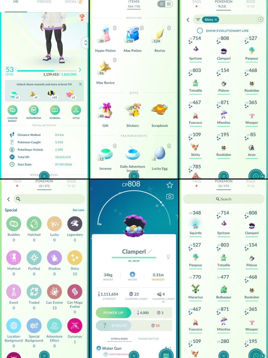 53+ XP 🤍 1.11M+ STARDUST 🤍 13 SHINY 🤍 PTC LOGIN (Q12)