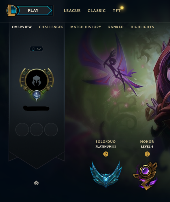 EUW|Platinum 3 80LP +30 LP Per Win|Diamond 2 MMR(With Proof)|23K BE+Project Yasuo & More|Handleveled & Recovery info |Instant Full Ownership