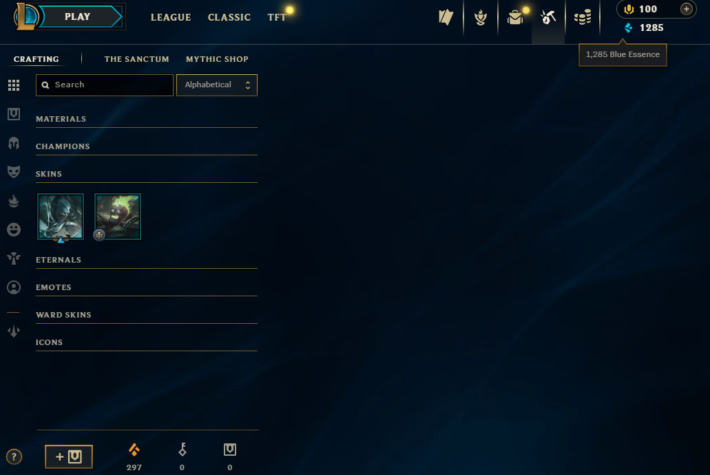 ⚡ 【 EUW 】 ⸱ Plat III 100% WR ⚡ | Hand - ( leveled + Boosted ✌️ ) | verified ✅ | 1285 BE 💵 | 100 RP 💰 | opened-Loot 🔒 |Check Description 🔰