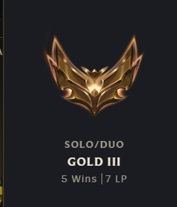 NA⭐GOLD 3⭐7LP⭐HIGH MMR⭐50K BE ⭐30 RP⭐6 SKINS⭐