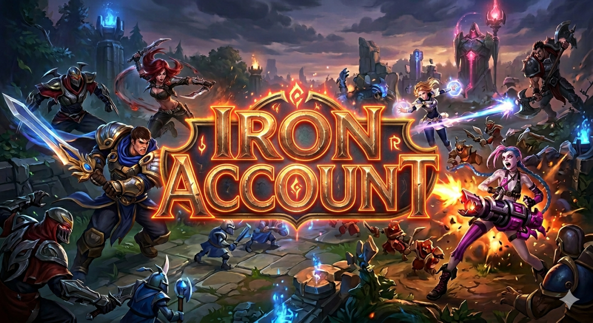 💎 EUW 💎 Iron I (0 LP) 💎 RANKED READY 💎 45 LVL 💎 44 Champs 💎 19495 BE 💎 Check Description
