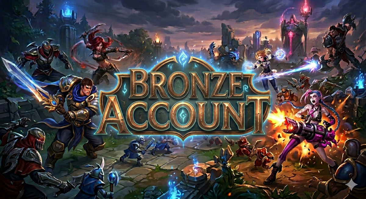 💎 NA 💎 Bronze IV (69 LP) 💎 RANKED READY 💎 107 LVL 💎 166 Champs 💎 6106 BE 💎 Check Description