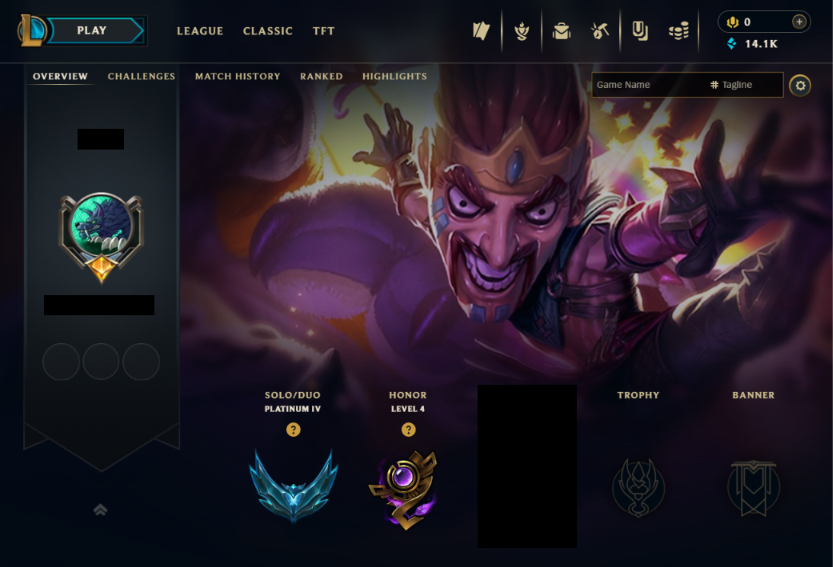 EUW|Platinum 4 +30 LP PER WIN|Emerald MMR|80 Champs+14K BE+Cosmic Queen Ashe,Cyber Cat Yuumi|Unverified|Handleveled & Recovery info|Instant Full Ownership