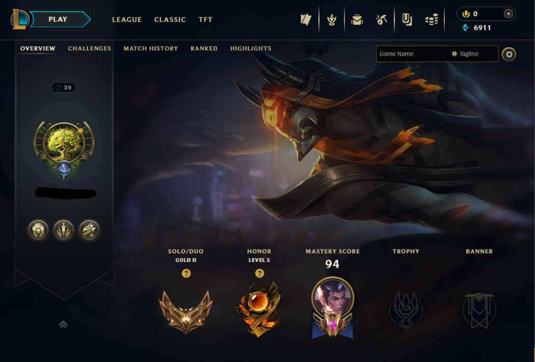 EUW|Gold 2 95 LP +30 LP PER WIN|Emerald MMR|55 Champs+7K BE + 54 Skins ( Description)|Handleveled & Full Recovery|Instant Full Ownership