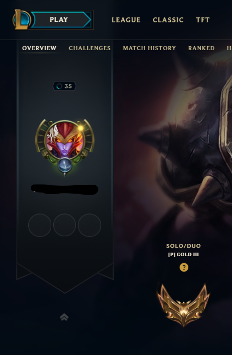 EUNE|Gold 3 60 LP(1/5 Placement)+50 LP PER WIN|Emerald MMR|43 Champs+Twitch ShadowFoot|Name Changeable|Handlevel & Recovery Info