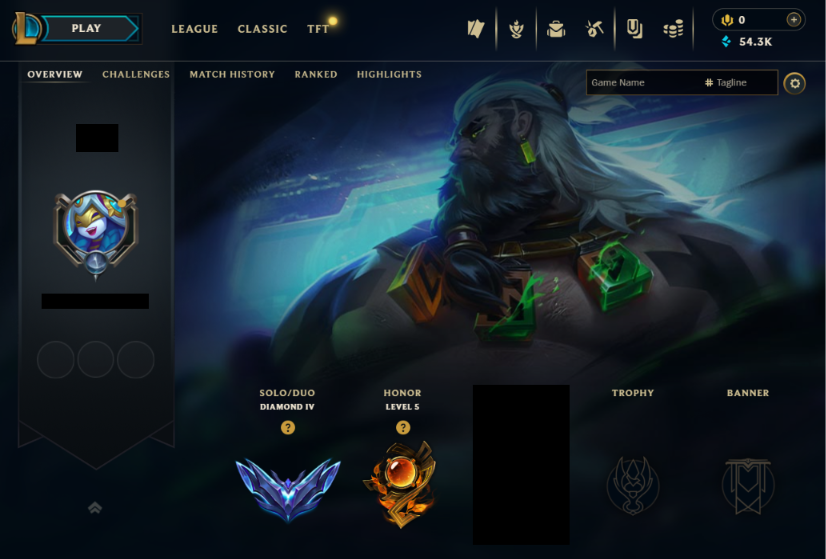 EUW|DIAMOND 4 97 LP +29 LP PER WIN |Master MMR(With Proof)|55K BE +53 Skins ( Descritpion) ( Hextech Sion|Handleveled & Full Recovery Details|Instant Ownership|