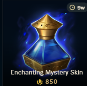 enchanting mystery skin 850 RP ⚡️|   EUW Server |Our Rp Is Legal ✔️|Check Description ⬇️⬇️