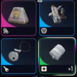 10 Hatch Key 20 Survivor 20 Medium Shield 100 Herbal 60 Trigger Nade