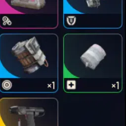 5 Survivor 5 Medium Shield 50 Herbal 30 Trigger Nade 5 SnapHook