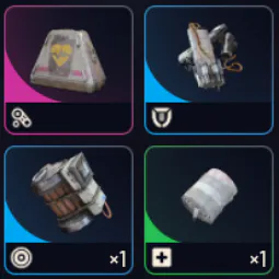 PVP Bundle 10 Survivor 10 Medium Shield 30 Trigger Nade 50 Herbal