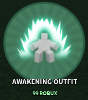 The Strongest Battlegrounds - Awakening Outfit [99 R]
