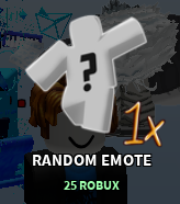 The Strongest Battlegrounds - Random Emote [25 R]