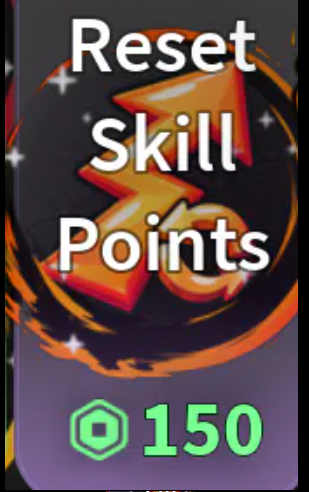 Slayer 2 > Reset Skill Points [150R]