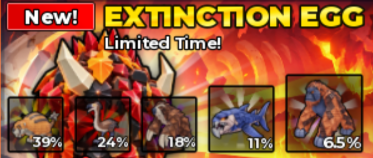 Steal an Egg - x10 Extinction Egg 799R
